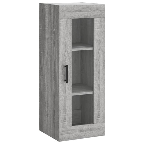 vidaXL Highboard Grau Sonoma 34,5x34x180 cm Holzwerkstoff