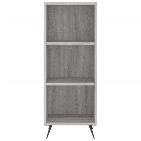 Highboard Grau Sonoma 34,5x34x180 cm Holzwerkstoff