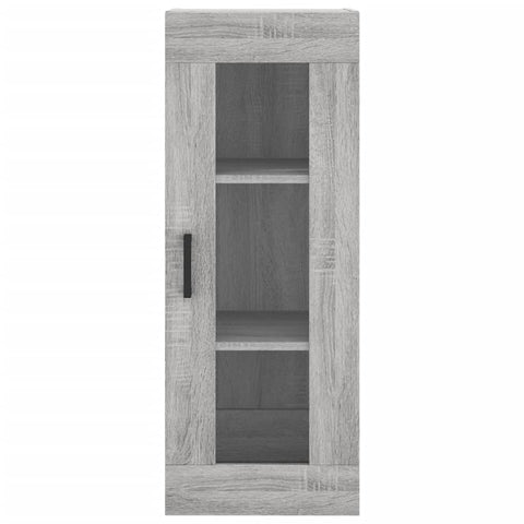 vidaXL Highboard Grau Sonoma 34,5x34x180 cm Holzwerkstoff