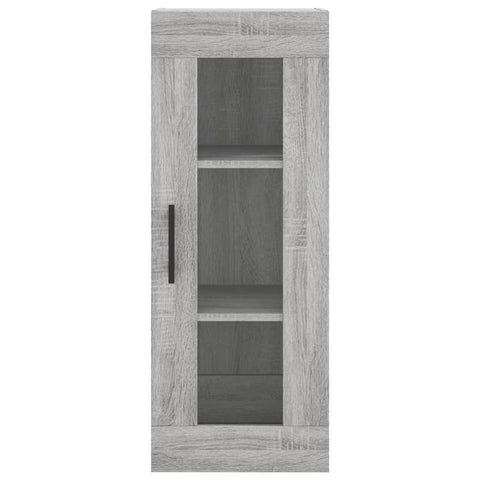 Highboard Grau Sonoma 34,5x34x180 cm Holzwerkstoff