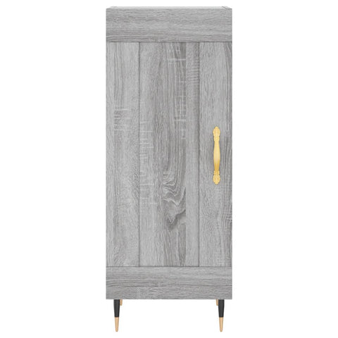 vidaXL Highboard Grau Sonoma 34,5x34x180 cm Holzwerkstoff