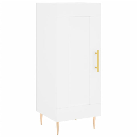 vidaXL Highboard Weiß 34,5x34x180 cm Holzwerkstoff