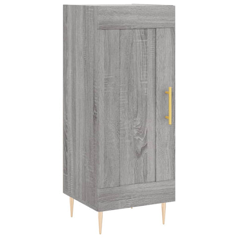 vidaXL Highboard Grau Sonoma 34,5x34x180 cm Holzwerkstoff