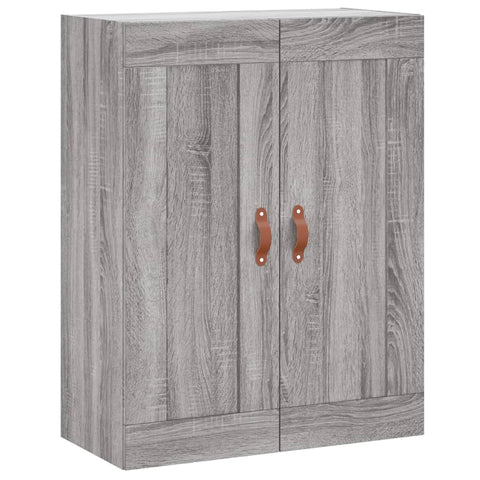 vidaXL Highboard Grau Sonoma 69,5x34x180 cm Holzwerkstoff