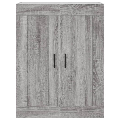 vidaXL Highboard Grau Sonoma 69,5x34x180 cm Holzwerkstoff