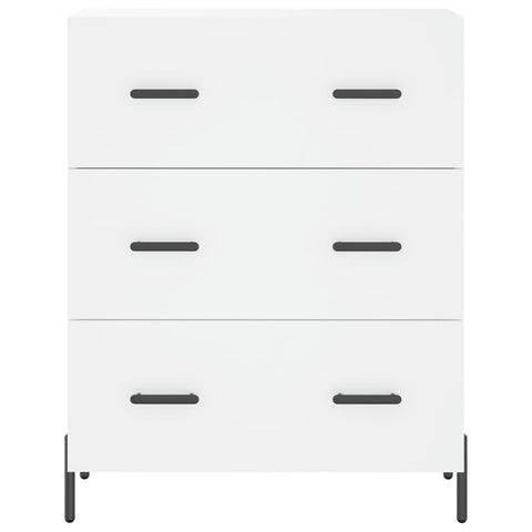 vidaXL Highboard Weiß 69,5x34x180 cm Holzwerkstoff