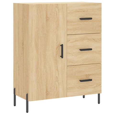 vidaXL Highboard Sonoma-Eiche 69,5x34x180 cm Holzwerkstoff