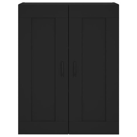 vidaXL Highboard Schwarz 69,5x34x180 cm Holzwerkstoff