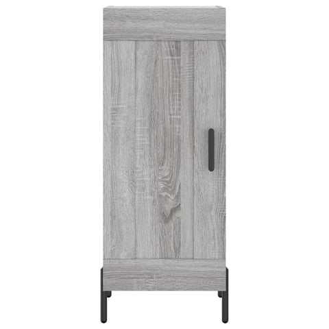 Highboard Grau Sonoma 34,5x34x180 cm Holzwerkstoff