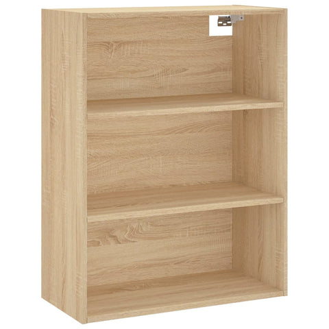 Highboard Sonoma-Eiche 69,5x34x180 cm Holzwerkstoff