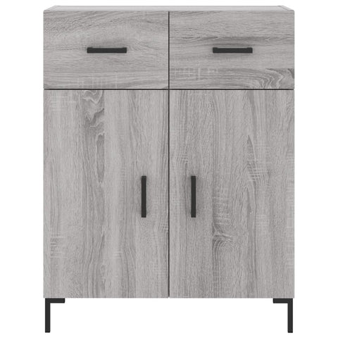 vidaXL Highboard Grau Sonoma 69,5x34x180 cm Holzwerkstoff