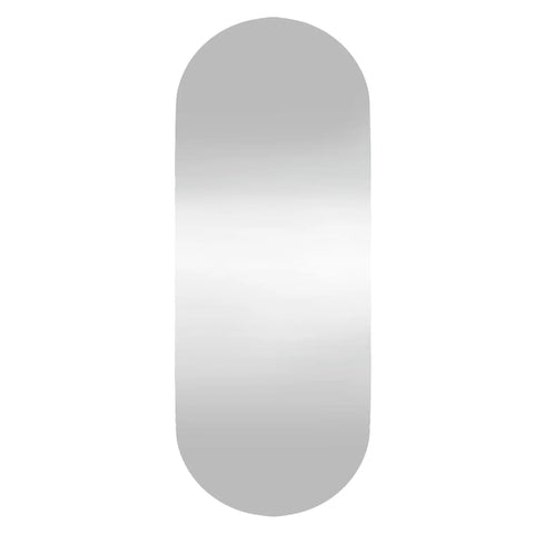 vidaXL Wandspiegel 20x50 cm Glas Oval