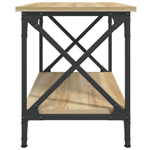 vidaXL Beistelltisch Sonoma-Eiche 55x38x45 cm Holzwerkstoff