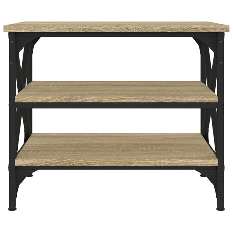 vidaXL Beistelltisch Sonoma-Eiche 55x38x45 cm Holzwerkstoff