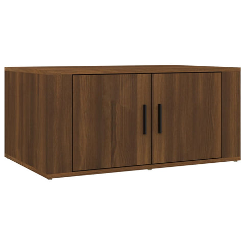 vidaXL Couchtisch Braun Eichen-Optik 80x50x36 cm Holzwerkstoff