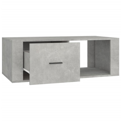 vidaXL Couchtisch Betongrau 100x50,5x35 cm Holzwerkstoff