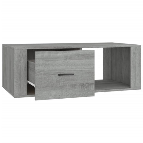 vidaXL Couchtisch Grau Sonoma 100x50,5x35 cm Holzwerkstoff