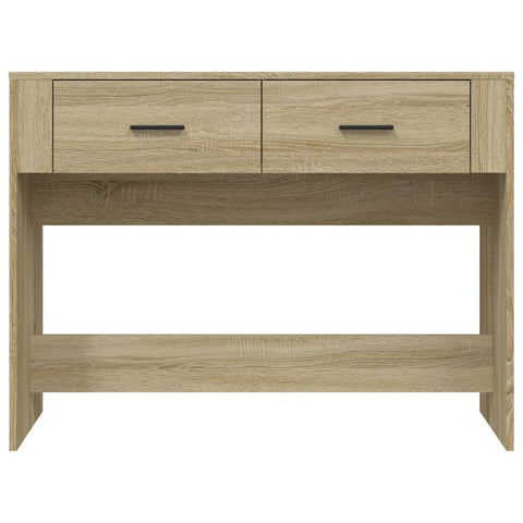 vidaXL Konsolentisch Sonoma-Eiche 100x39x75 cm Holzwerkstoff