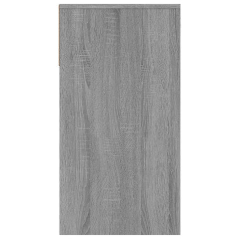 vidaXL Konsolentisch Grau Sonoma 100x39x75 cm Holzwerkstoff