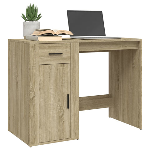 vidaXL Schreibtisch Sonoma-Eiche 100x49x75 cm Holzwerkstoff