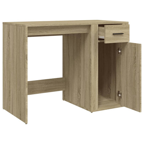 vidaXL Schreibtisch Sonoma-Eiche 100x49x75 cm Holzwerkstoff