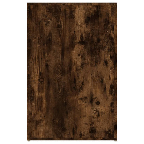 vidaXL Schreibtisch Räuchereiche 100x49x75 cm Holzwerkstoff