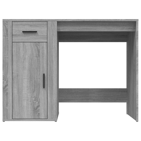 Schreibtisch Grau Sonoma 100x49x75 cm Holzwerkstoff