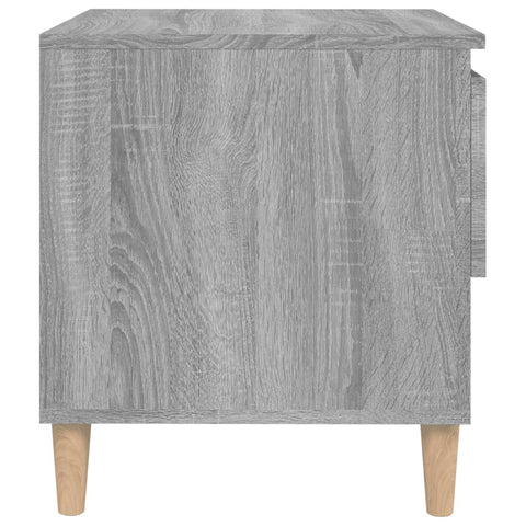 vidaXL Nachttisch Grau Sonoma 50x46x50 cm Holzwerkstoff