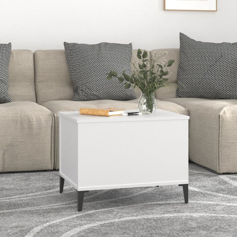 vidaXL Couchtisch Weiß 60x44,5x45 cm Holzwerkstoff