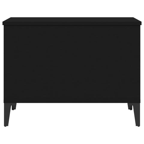 vidaXL Couchtisch Schwarz 60x44,5x45 cm Holzwerkstoff