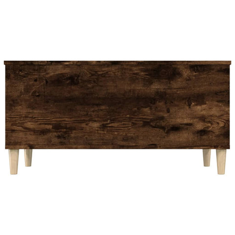 vidaXL Couchtisch Räuchereiche 90x44,5x45 cm Holzwerkstoff