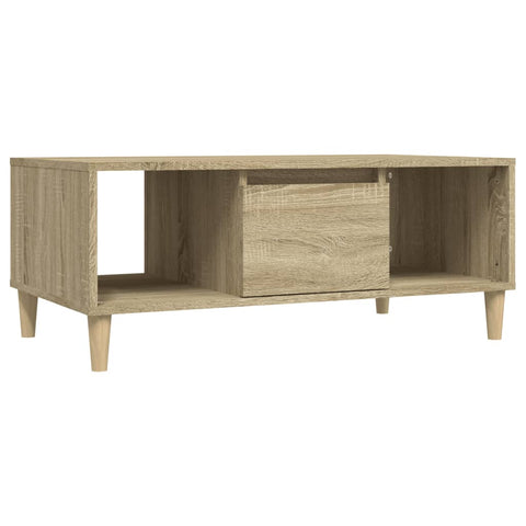 vidaXL Couchtisch Sonoma-Eiche 90x50x36,5 cm Holzwerkstoff