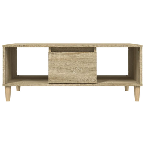 vidaXL Couchtisch Sonoma-Eiche 90x50x36,5 cm Holzwerkstoff