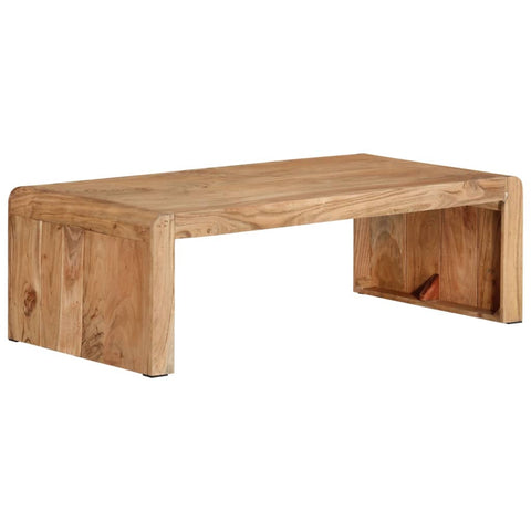 Couchtisch 110x55x35 cm Massivholz Akazie