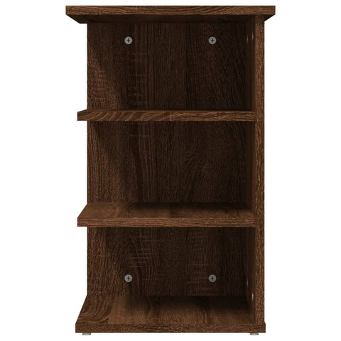 Beistellregal Braun Eichen-Optik 35x35x55 cm Holzwerkstoff