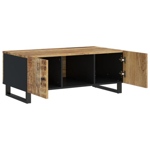 vidaXL Couchtisch 100x54x40 cm Massivholz Mango & Holzwerkstoff