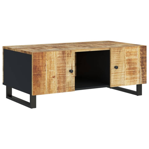 vidaXL Couchtisch 100x54x40 cm Massivholz Mango & Holzwerkstoff