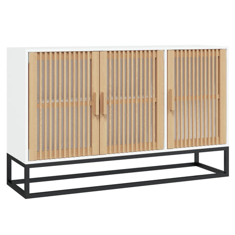 vidaXL Sideboard Weiß 105x30x65 cm Holzwerkstoff