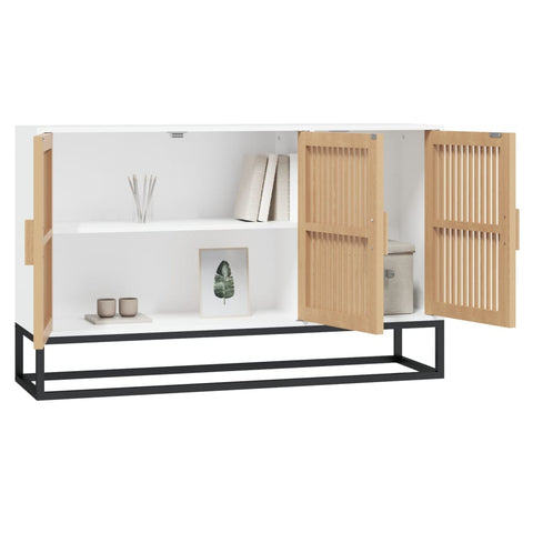 vidaXL Sideboard Weiß 105x30x65 cm Holzwerkstoff