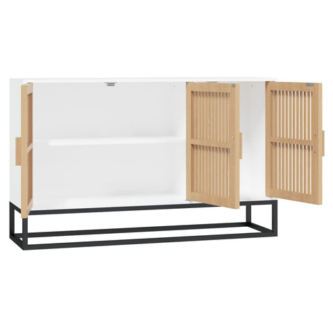 vidaXL Sideboard Weiß 105x30x65 cm Holzwerkstoff