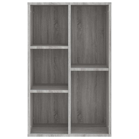 Bücherregal/Sideboard Grau Sonoma 50x25x80 cm Holzwerkstoff