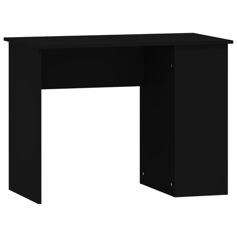 vidaXL Schreibtisch Schwarz 100x55x75 cm Holzwerkstoff