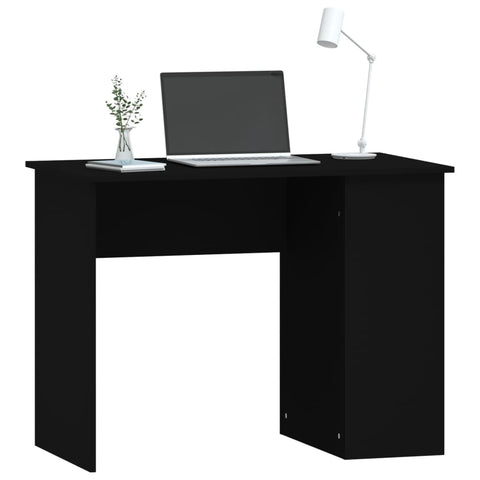 vidaXL Schreibtisch Schwarz 100x55x75 cm Holzwerkstoff