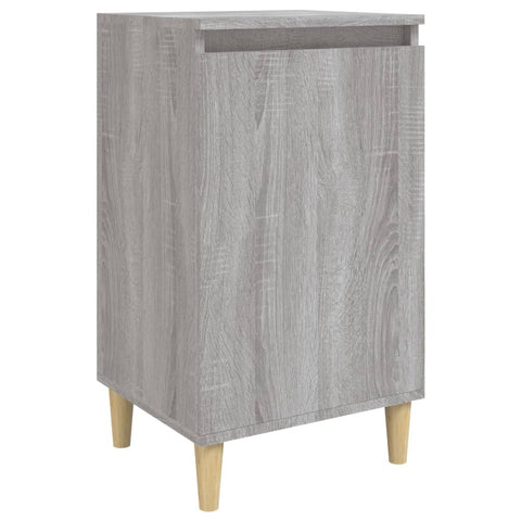 vidaXL Nachttisch Grau Sonoma 40x35x70 cm Holzwerkstoff