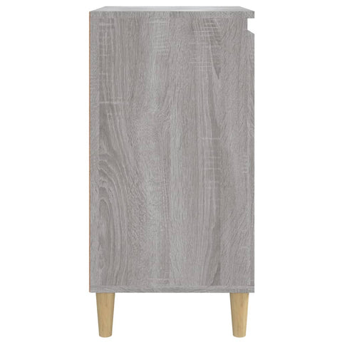 vidaXL Nachttische 2 Stk. Grau Sonoma 40x35x70 cm Holzwerkstoff