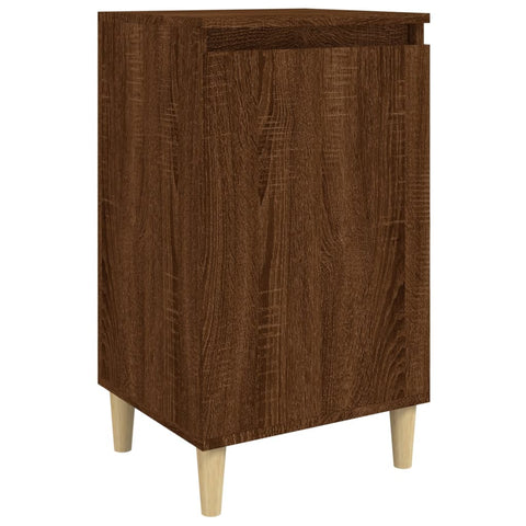 vidaXL Nachttisch Braun Eichen-Optik 40x35x70 cm Holzwerkstoff