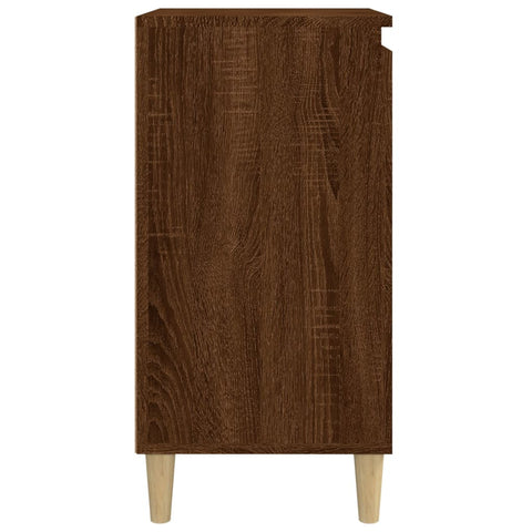 vidaXL Nachttisch Braun Eichen-Optik 40x35x70 cm Holzwerkstoff