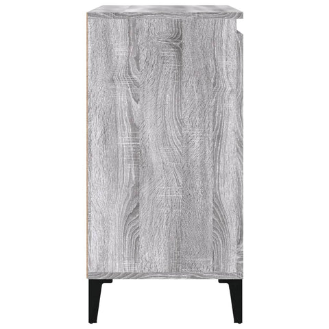 vidaXL Nachttisch Grau Sonoma 40x35x70 cm Holzwerkstoff