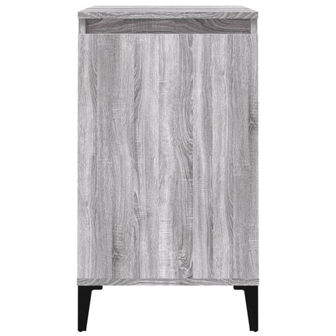 vidaXL Nachttische 2 Stk. Grau Sonoma 40x35x70 cm Holzwerkstoff