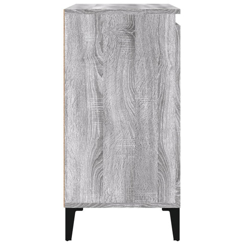 vidaXL Nachttische 2 Stk. Grau Sonoma 40x35x70 cm Holzwerkstoff